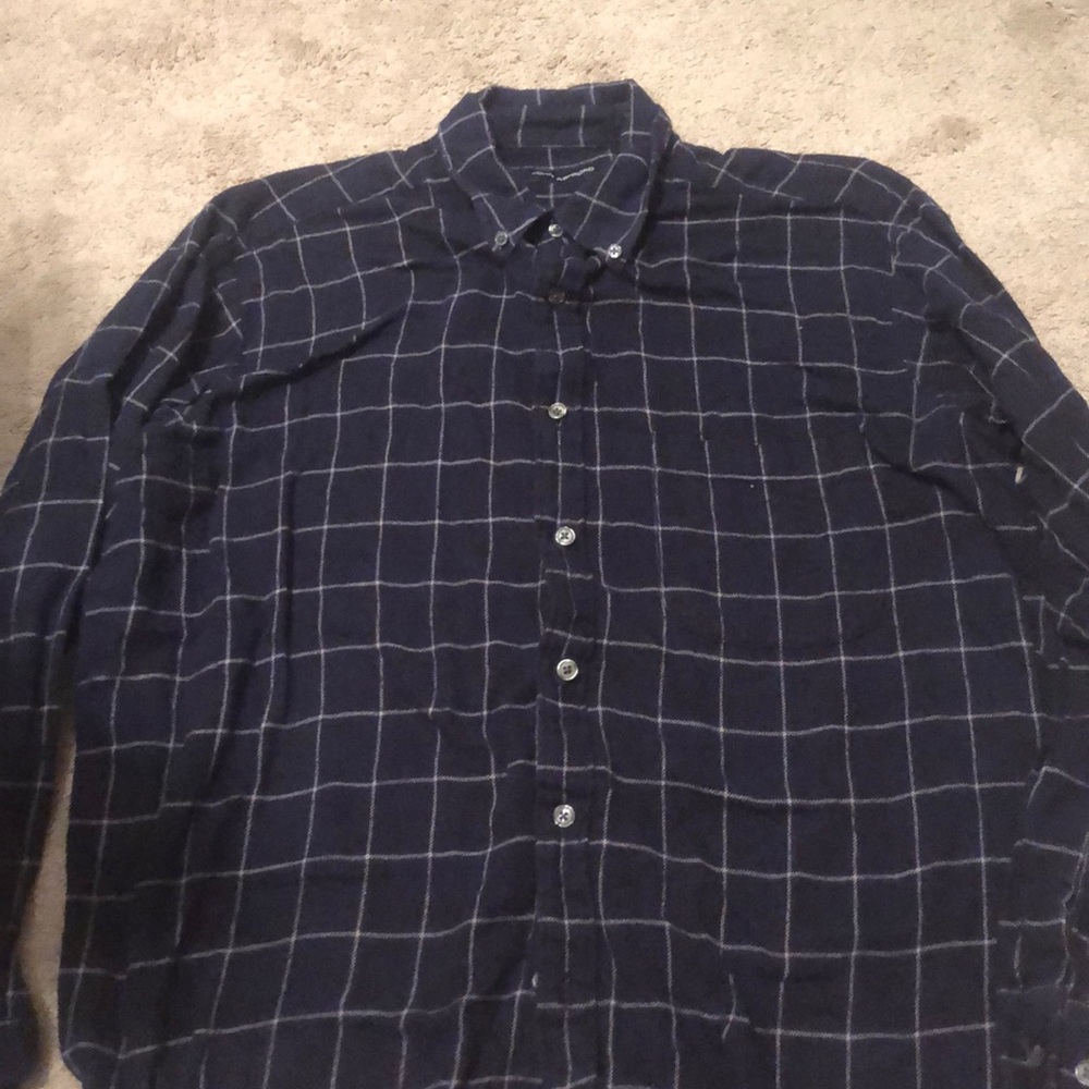 Men’s button down flannel